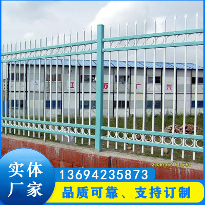 深圳工业区方管组装栅栏火车站防爬围栏围墙栏杆